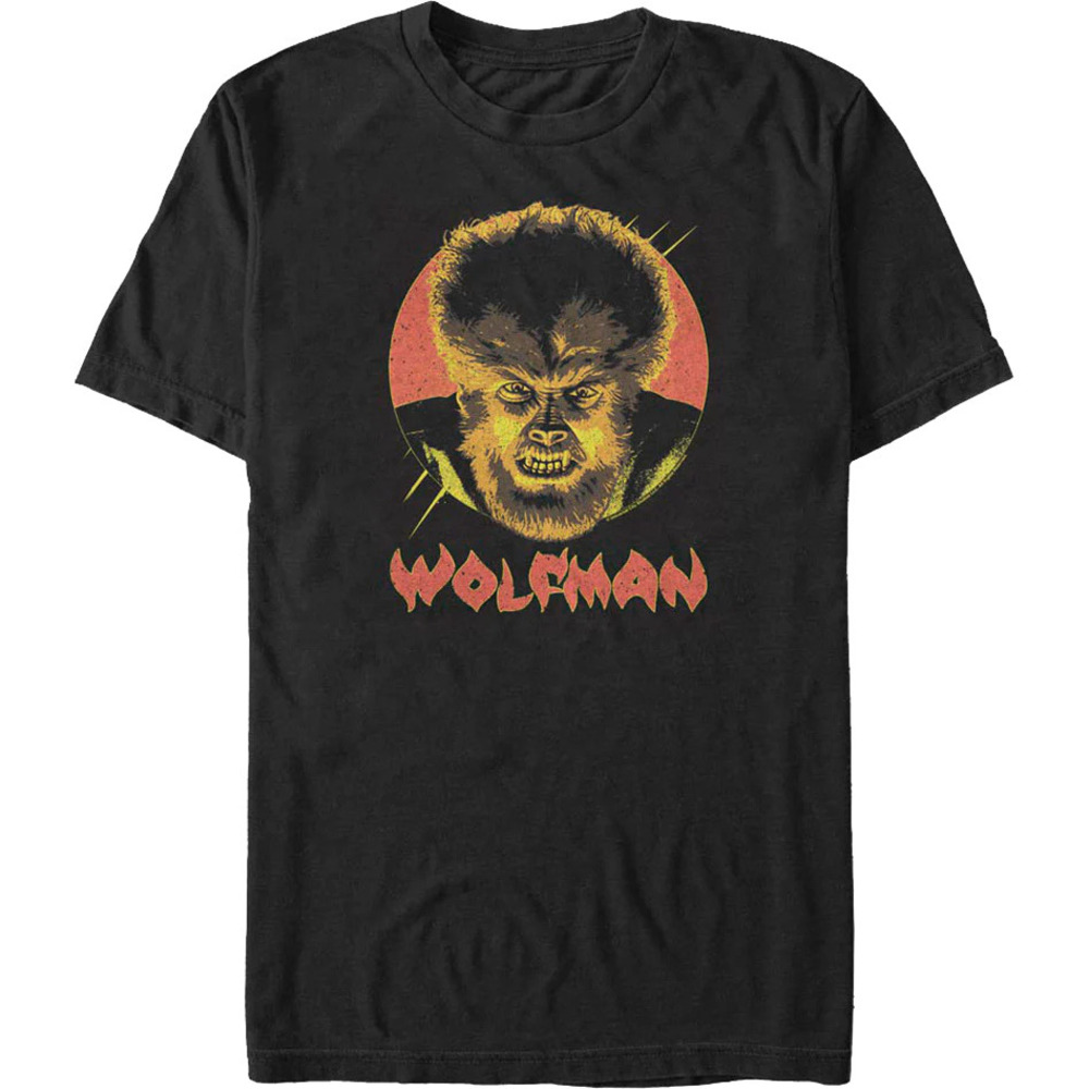 The Face Of Fear Wolf Man Tshirt